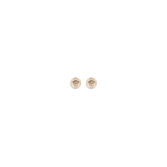 Pendientes de botón Medusa de Versace