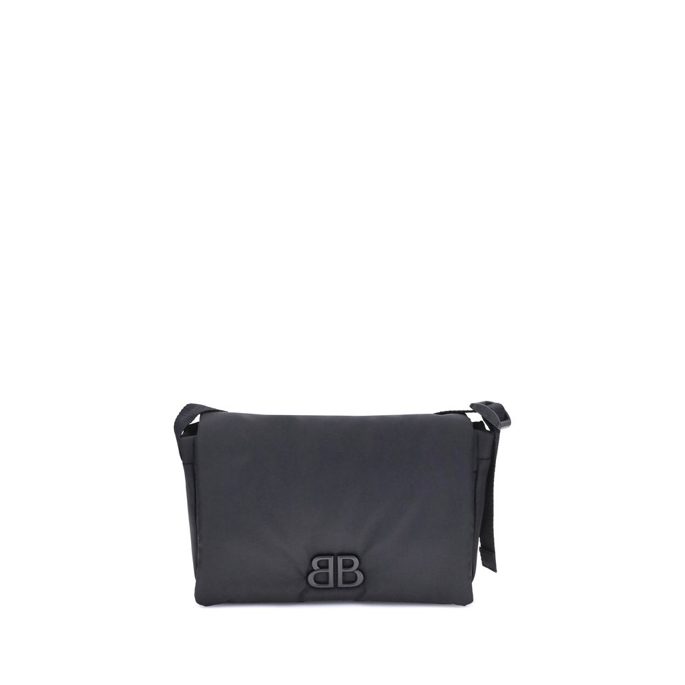 Bolso de hombro Monaco de nailon de Balenciaga