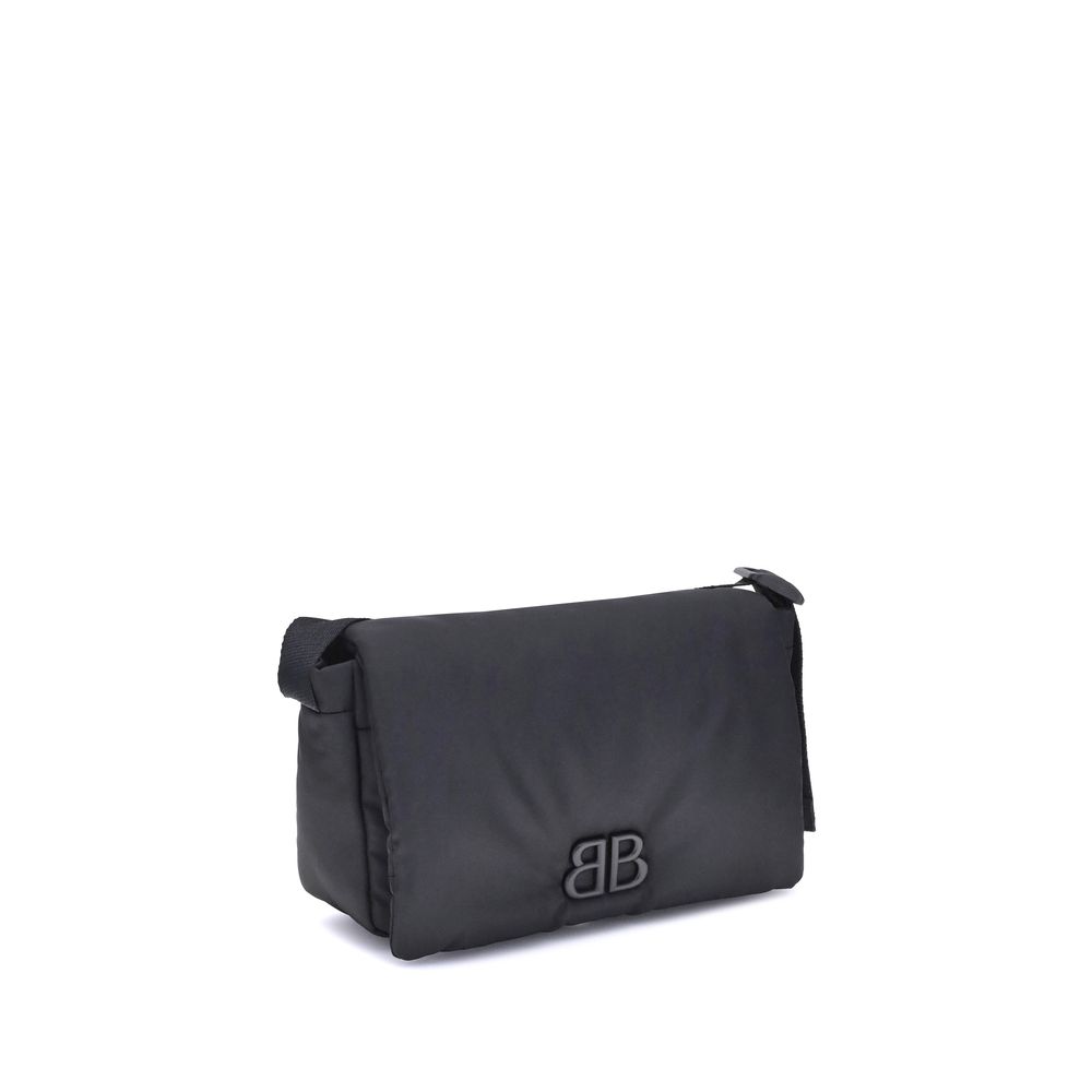 Bolso de hombro Monaco de nailon de Balenciaga