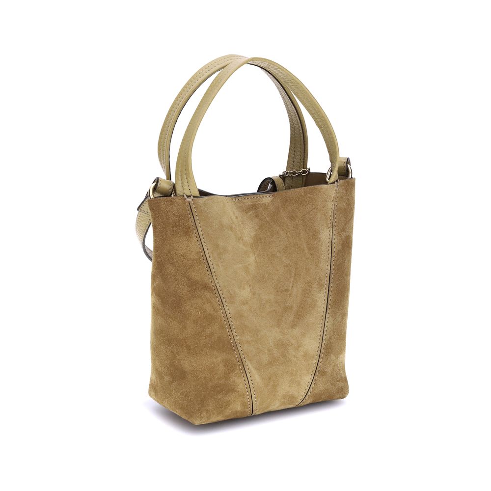 Bolso de mano Chloé Suede Spin
