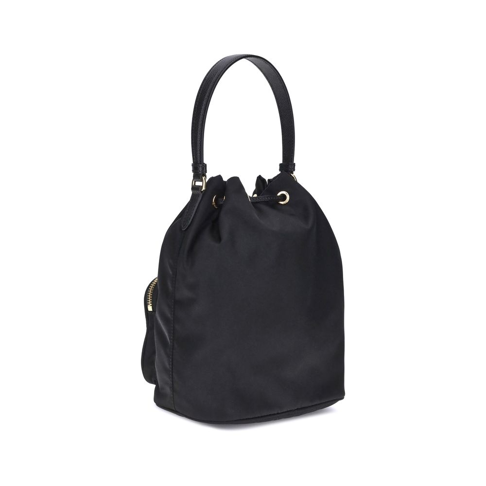 Bolso tipo cubo Prada de nailon reciclado