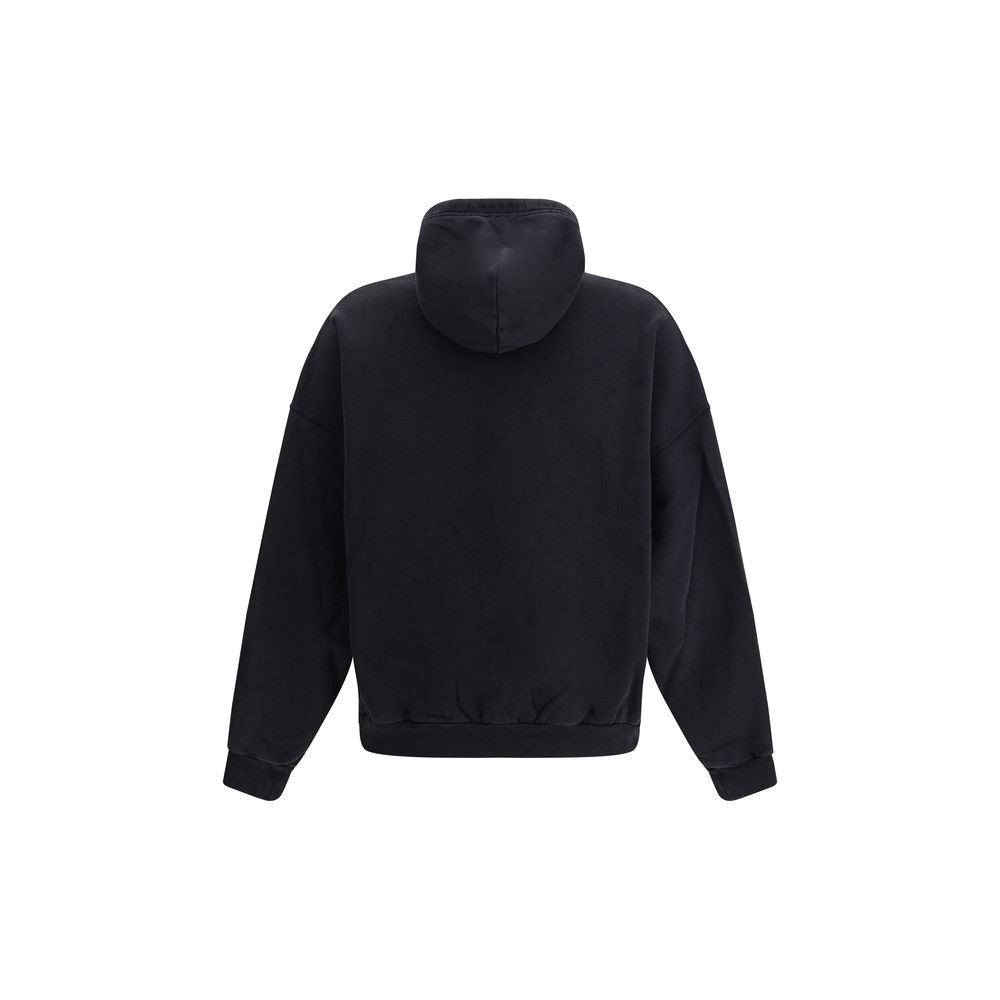 Sudadera con capucha y logotipo de Balenciaga