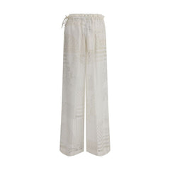 Pantalones Devo con patchwork de Fendi