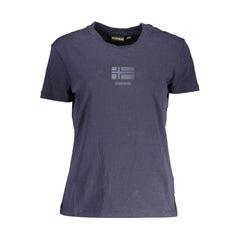 Napapijri Blue Cotton Tops & T-Shirt