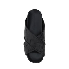 Bottega Veneta Intrecciato Leather Sandals