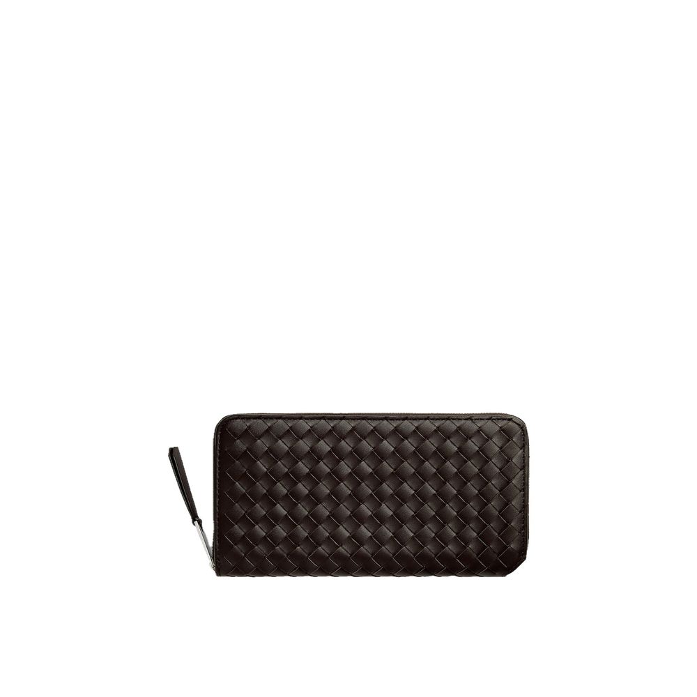 Bottega Veneta Intrecciato Zip Around Wallet