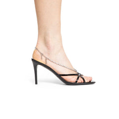 Gucci Crystal Chain Sandals