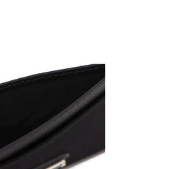 Prada Nylon And Leather Card Holder