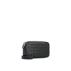 Bottega Veneta Leather Mini Camera Bag
