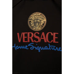 Versace Logo Hooded Sweatshirt