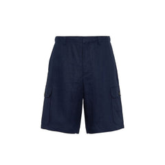 Prada Linen Bermuda
