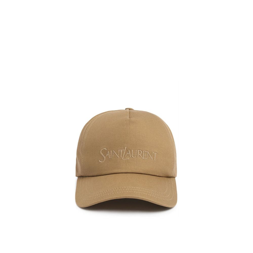 Saint Laurent Cotton Baseball Cap