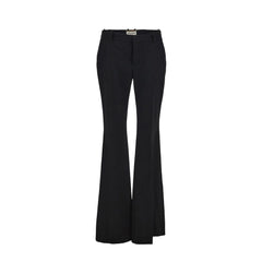 Saint Laurent Flared Wool Trousers