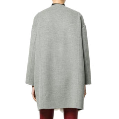 Fendi Fur Trim Cashmere Coat
