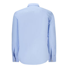 Hugo Boss Blue Cotton Shirt