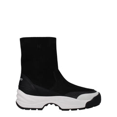 Kenzo Black Leather Ankle