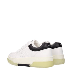 Amiri White Leather Sneakers