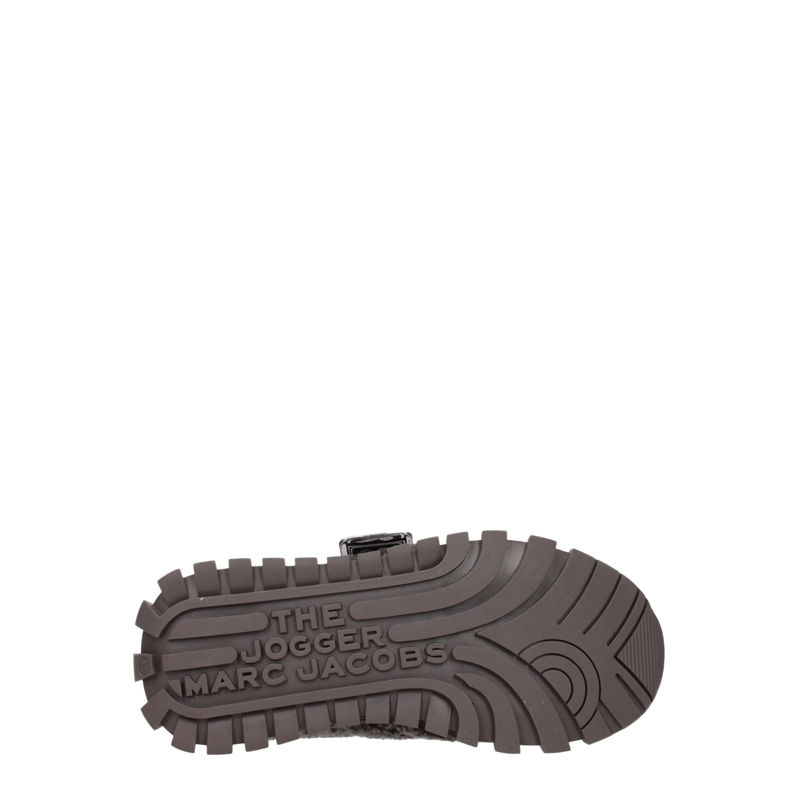 Marc Jacobs Gray Fur Sneakers