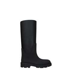 Burberry Black Cotton Boot