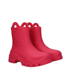 Moncler Pink Cotton Ankle