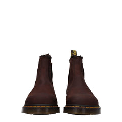 Dr. Martens Brown Leather Ankle