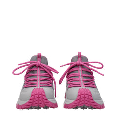 Moncler Gray Fabric Sneakers