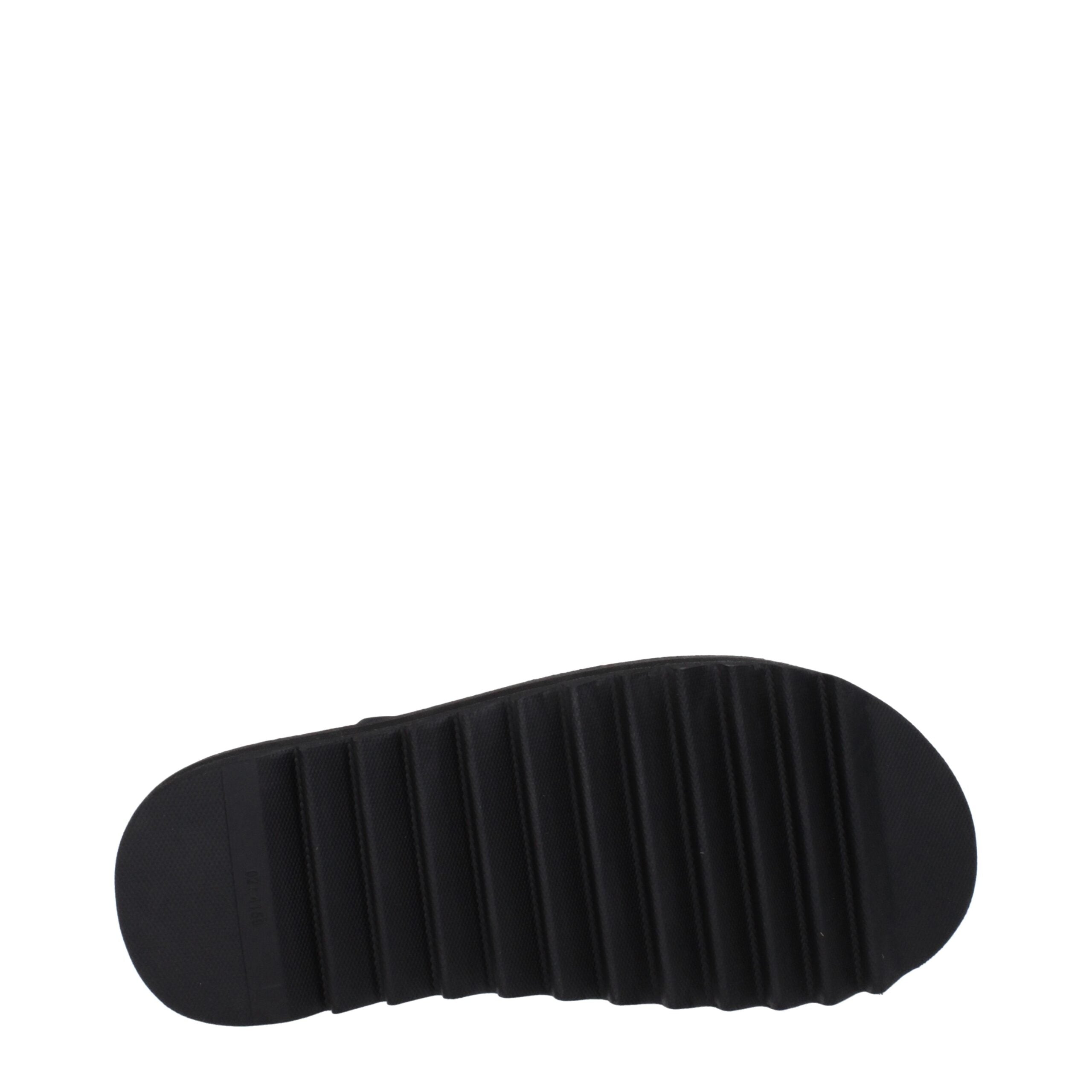 Palm Angels Black Fabric Flip-Flop Sandal