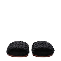 Chloé Black Leather Slipper