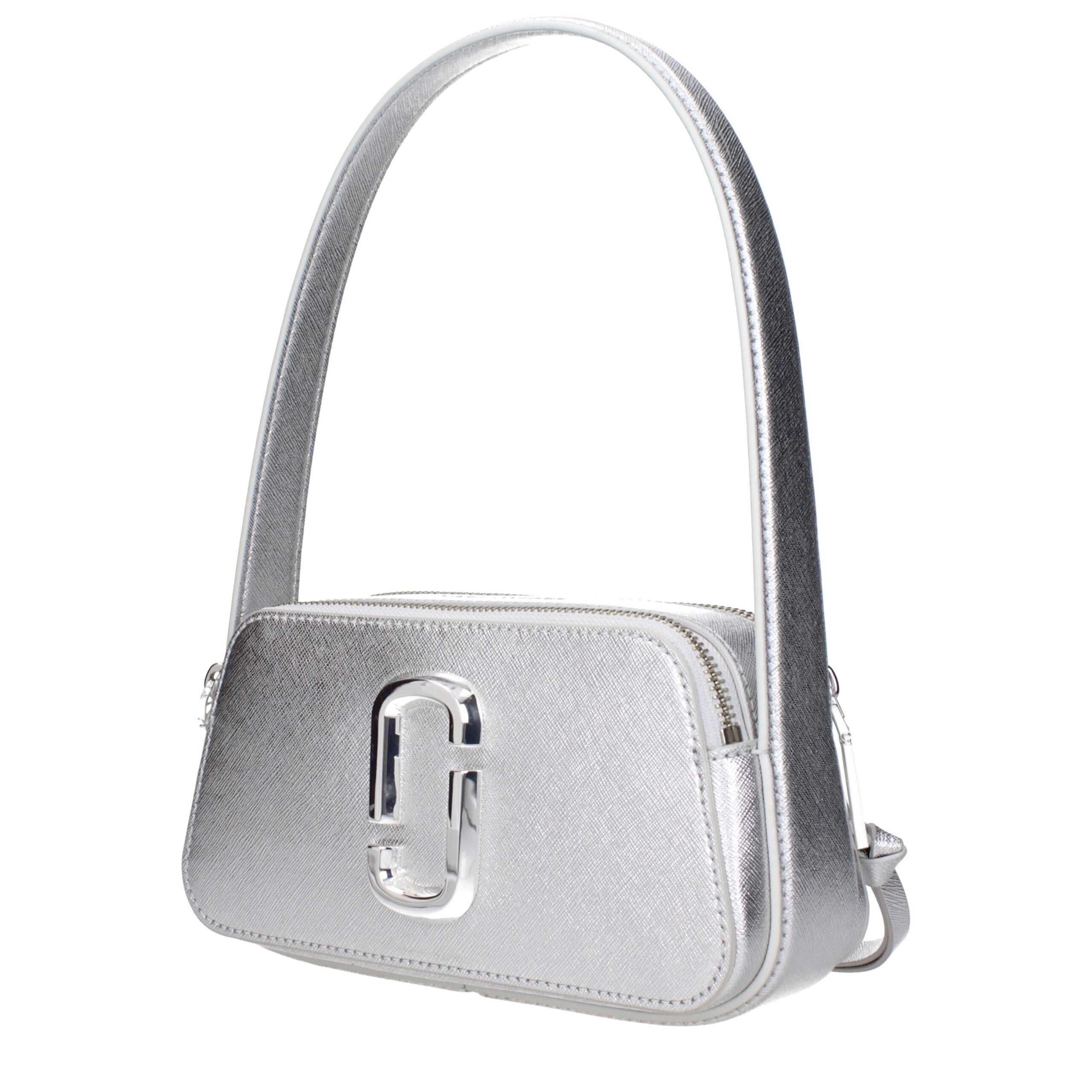 Marc Jacobs Gray Leather Shoulder Bag