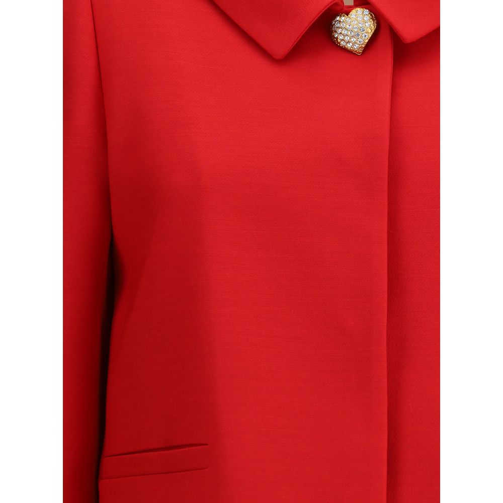 Valentino Heart-shaped button Blazer