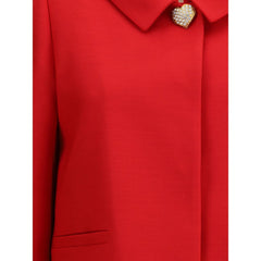 Valentino Heart-shaped button Blazer