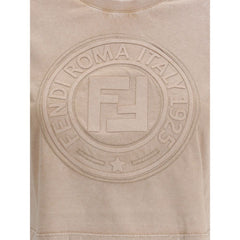 Fendi Cropped T-Shirt