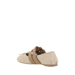 Miu Miu Ballerinas with ankle strap